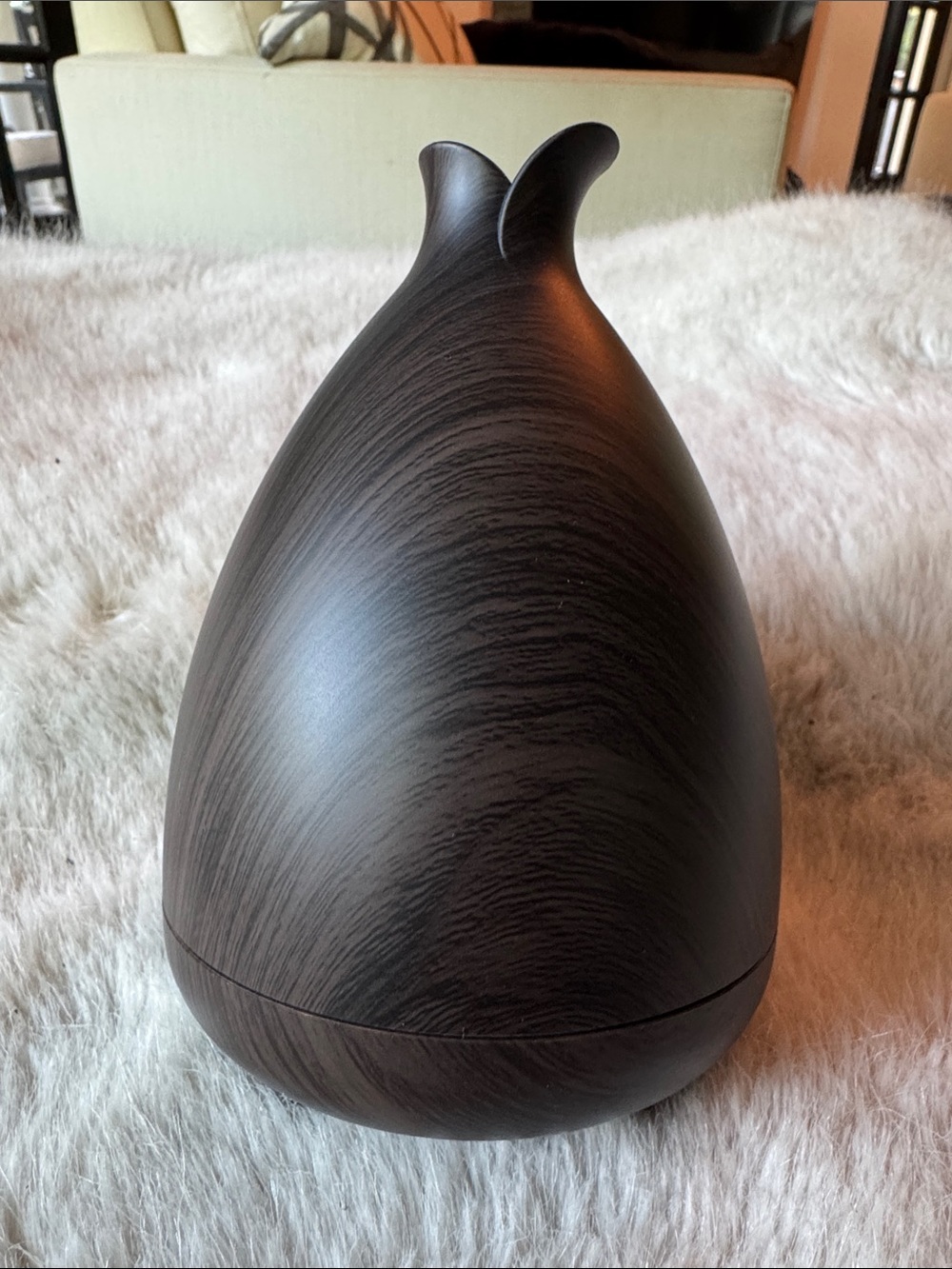 Dark Wood Grain Home Accent Diffuser - Brown